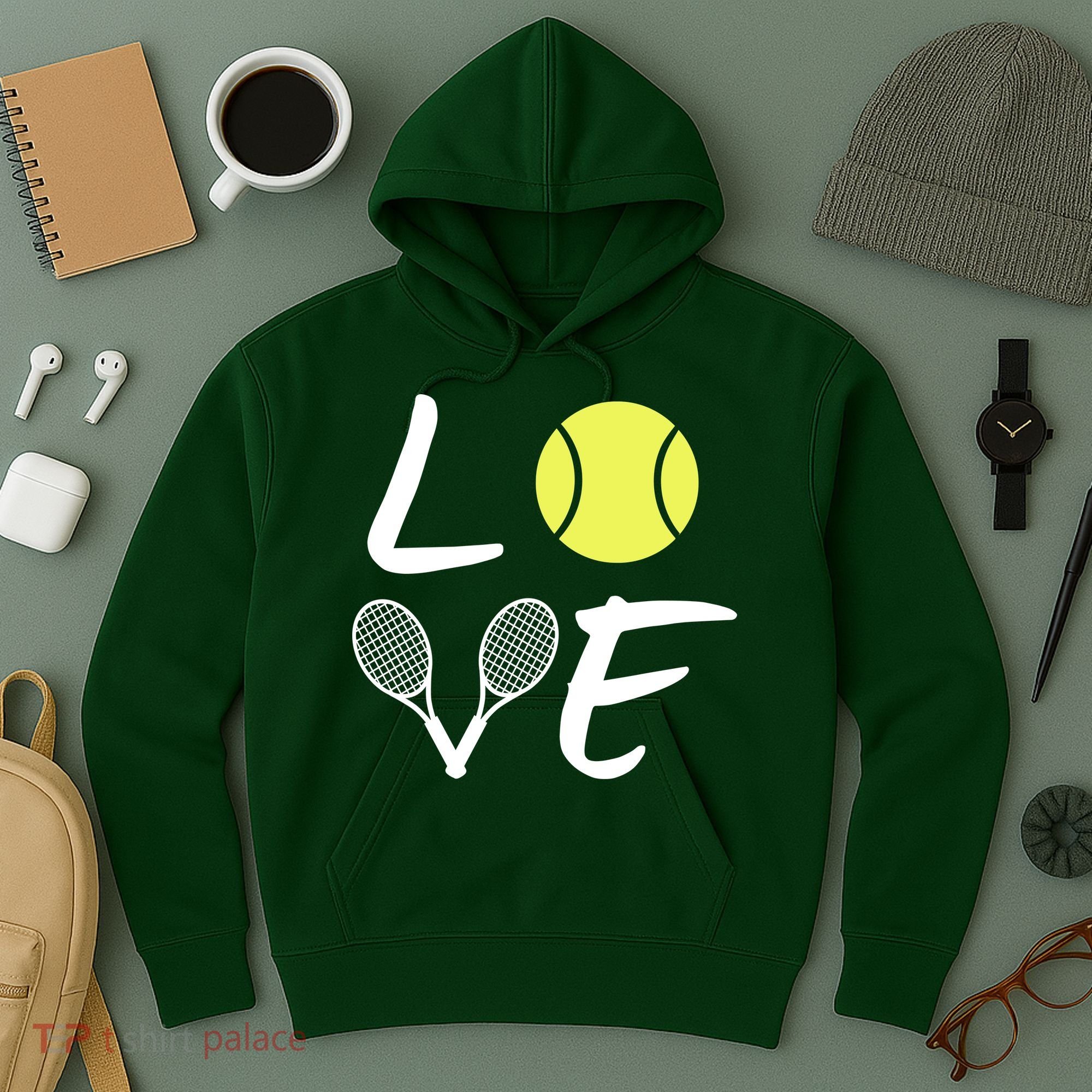 Love Tennis Hoodie
