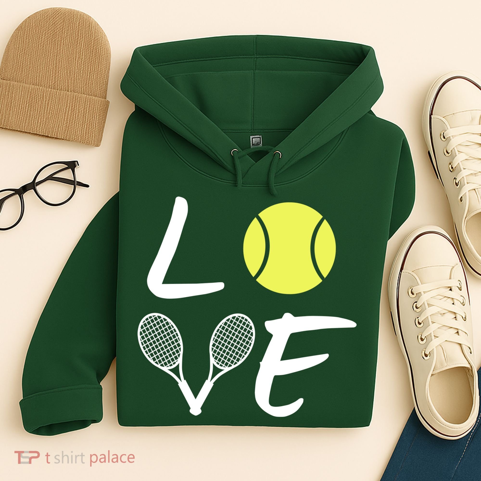 Love Tennis Hoodie
