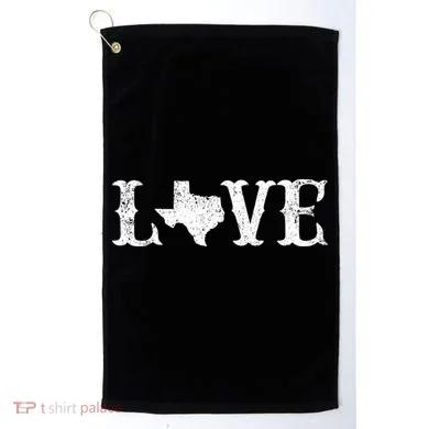 Love Texas Golf Towel