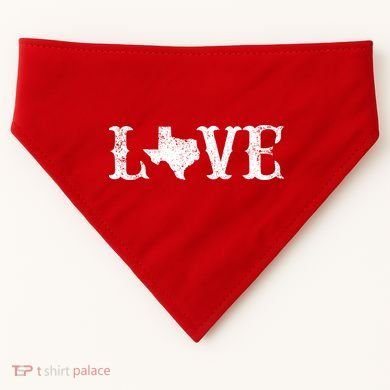 Love Texas USA-Made Doggie Bandana