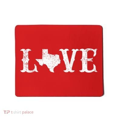Love Texas Mousepad