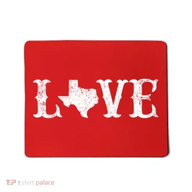 Love Texas Mousepad