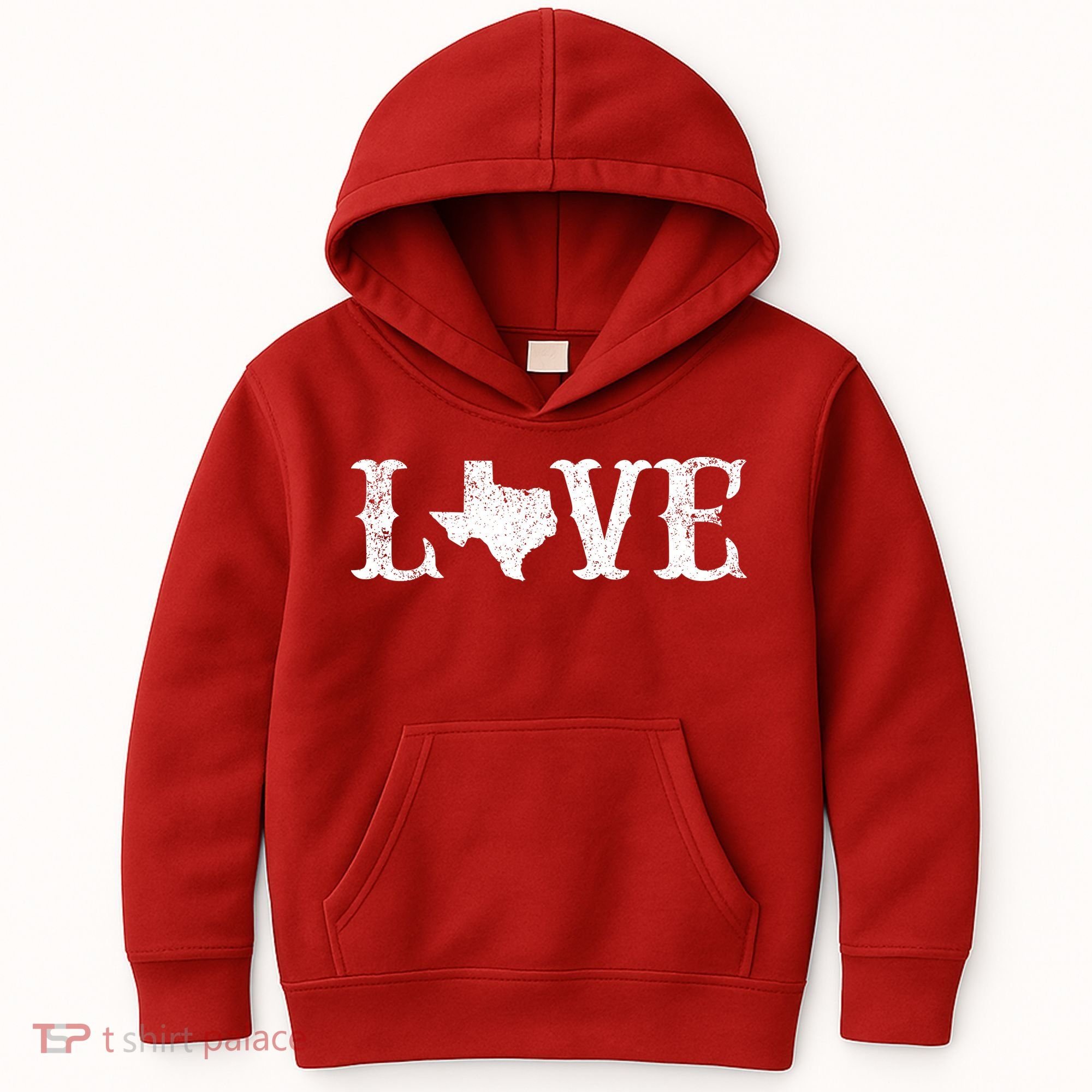 Love Texas Kids Hoodie