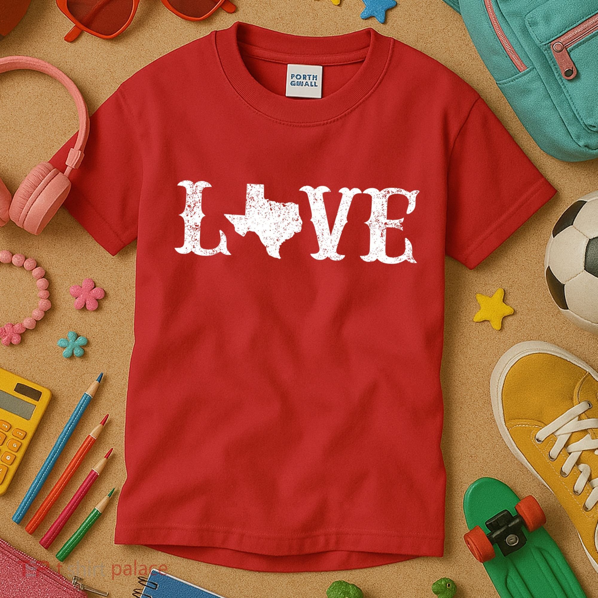 Love Texas Kids T-Shirt