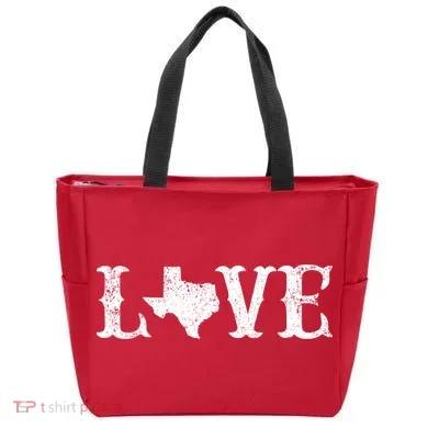 Love Texas Tote Bag
