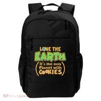 Love the Earth It's the Only Planet with Cookies Backpack thumb 0