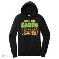 Love the Earth It's the Only Planet with Cookies Women's Hoodie thumb 0