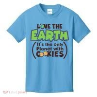 Love the Earth It's the Only Planet with Cookies Kids T-Shirt thumb 0