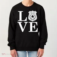 Love The Police Women's Sweatshirt thumb 0