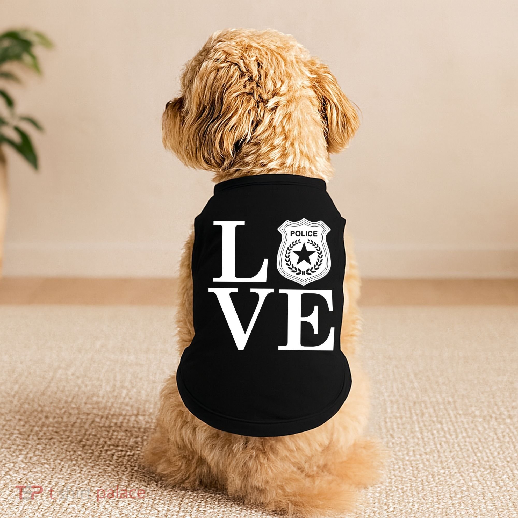 Love The Police Doggie Tank