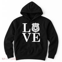 Love The Police Hoodie thumb 0