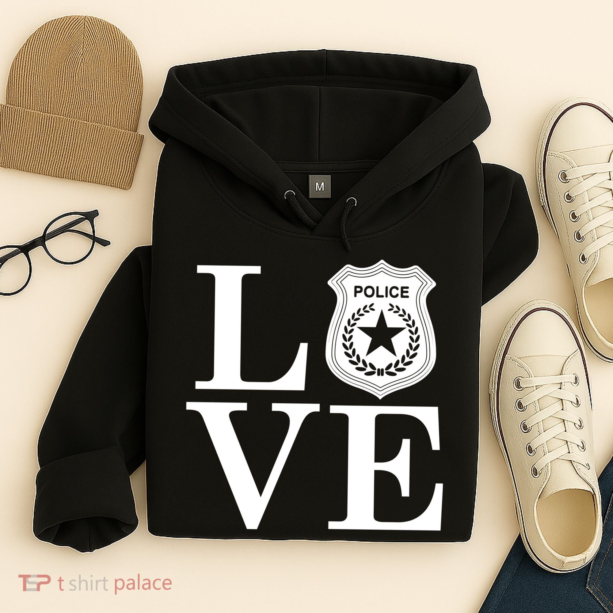 Love The Police Hoodie