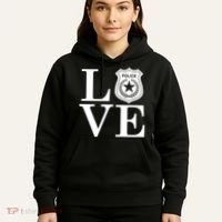 Love The Police Hoodie thumb 5