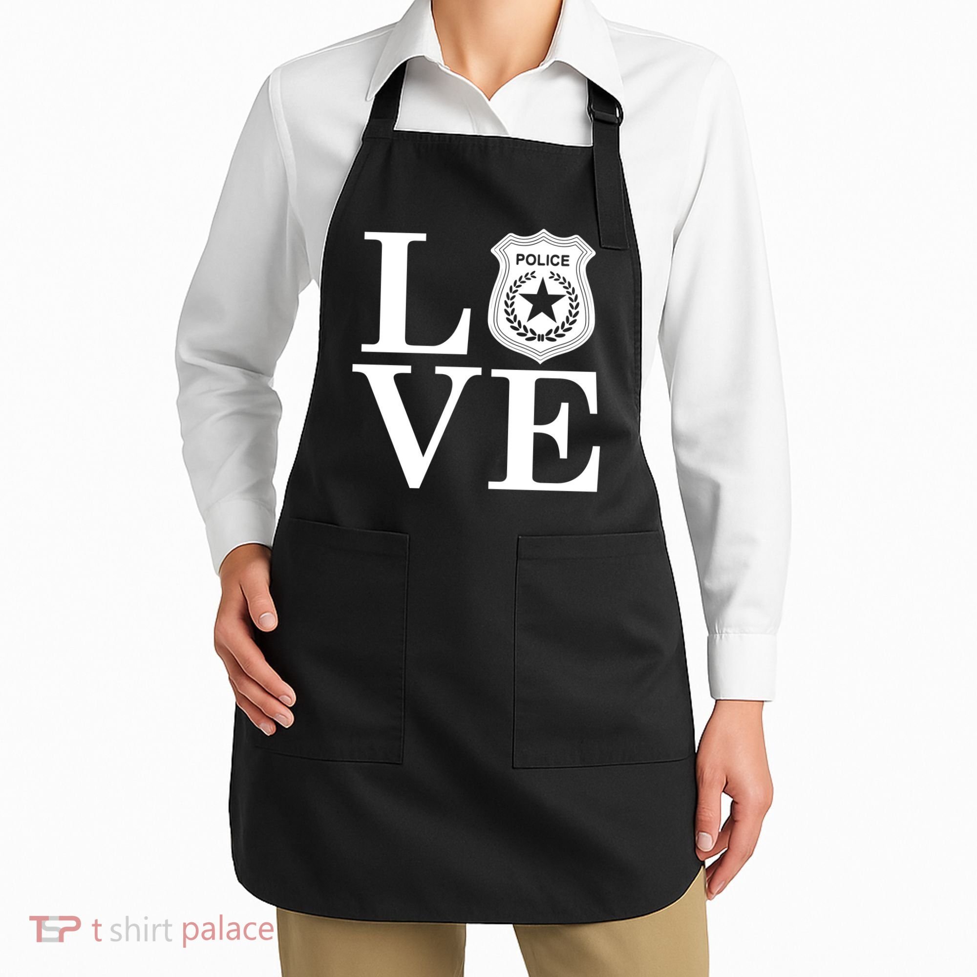 Love The Police Apron