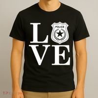 Love The Police T-Shirt thumb 3