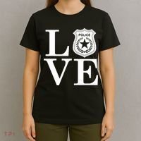 Love The Police T-Shirt thumb 4