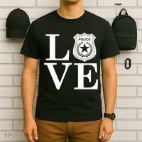 Love The Police T-Shirt thumb 6