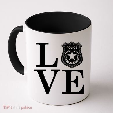 Love The Police Coffee Mug