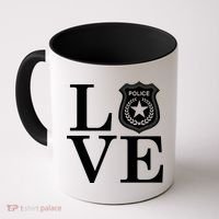Love The Police Coffee Mug thumb 0