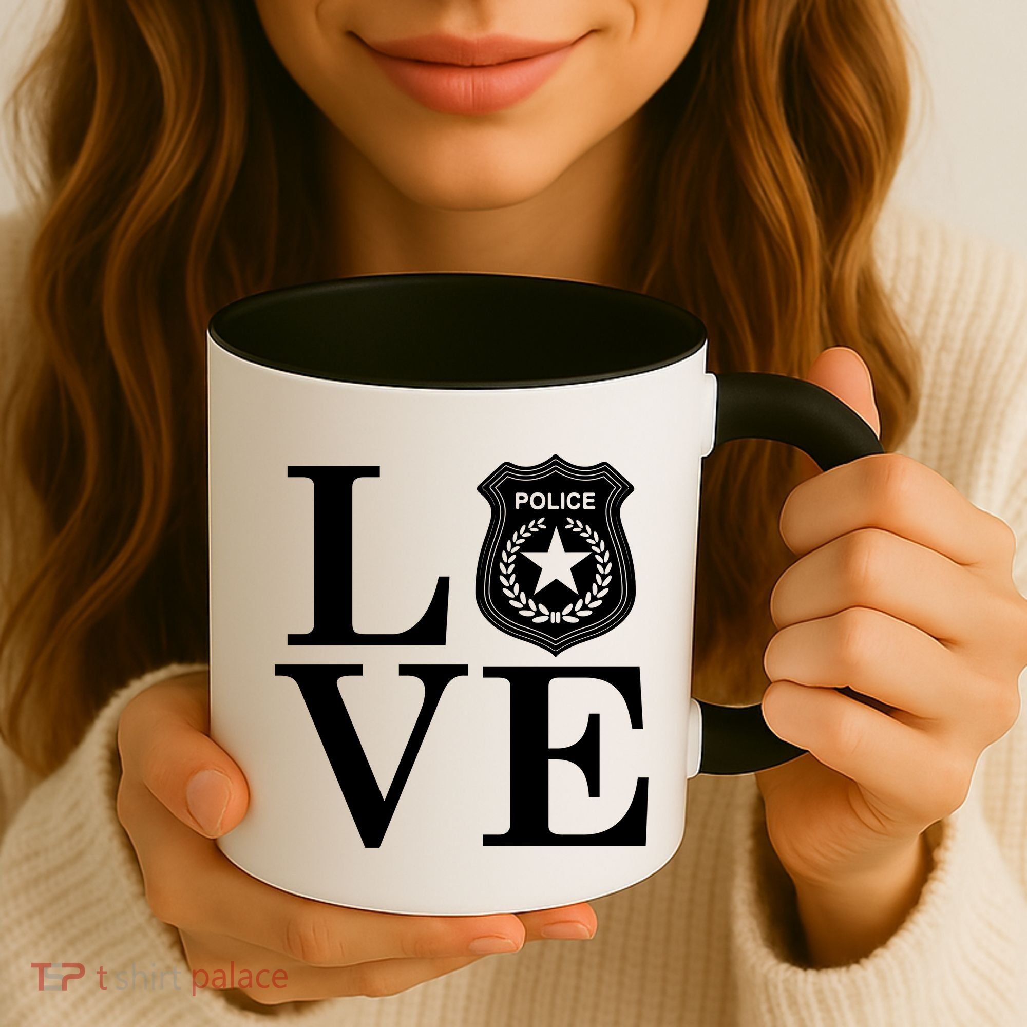 Love The Police Coffee Mug