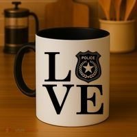 Love The Police Coffee Mug thumb 4