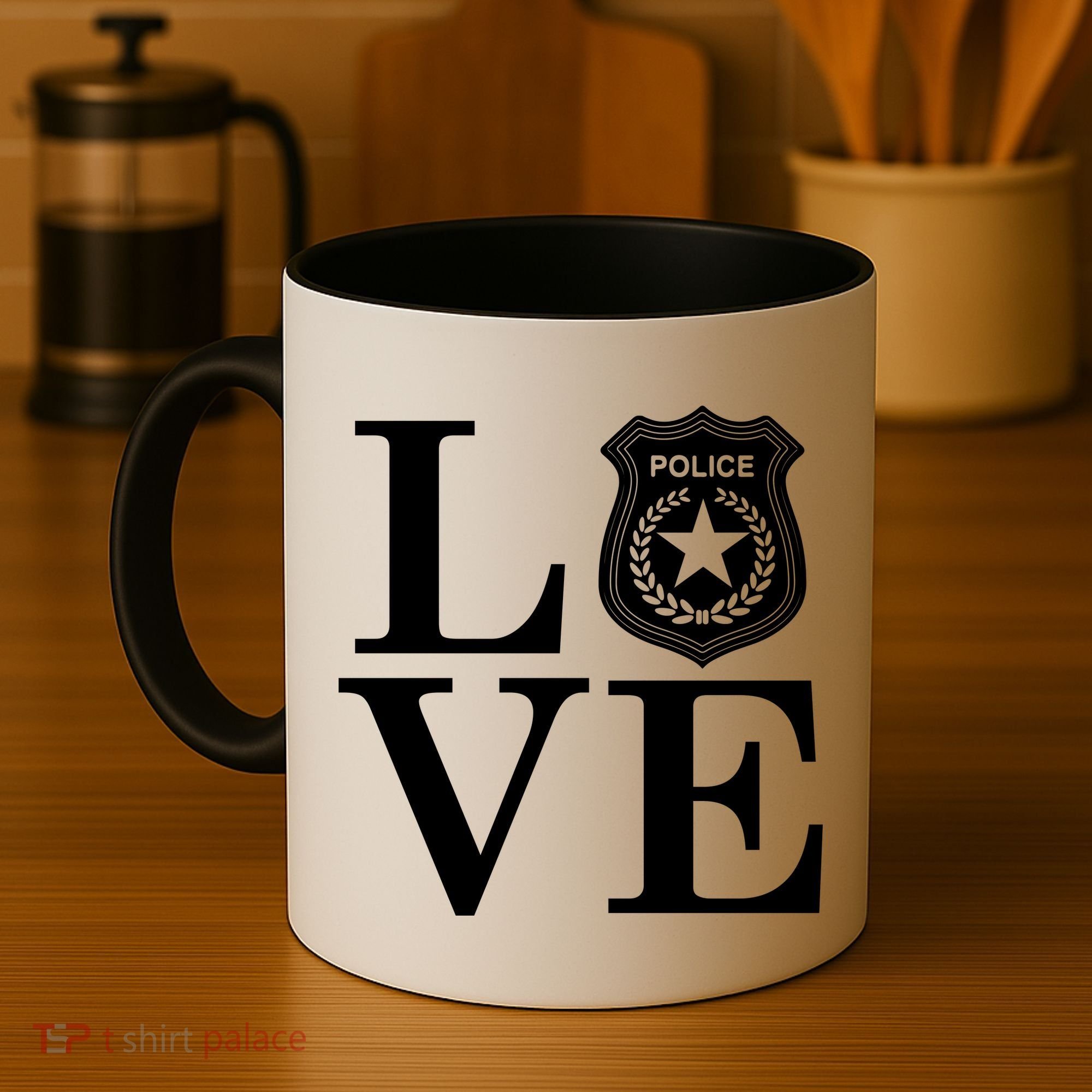Love The Police Coffee Mug