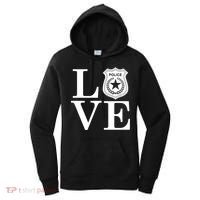 Love The Police Women's Hoodie thumb 0