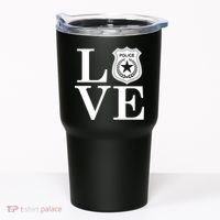 Love The Police Tumbler thumb 0
