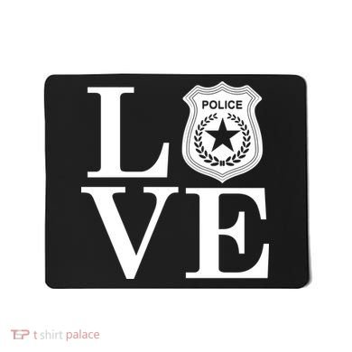 Love The Police Mousepad
