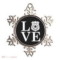 Love The Police Ornament thumb 0