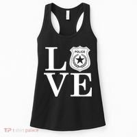 Love The Police Women's Tank Top thumb 0