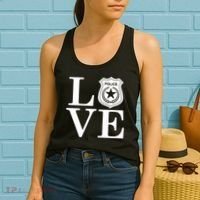 Love The Police Women's Tank Top thumb 2