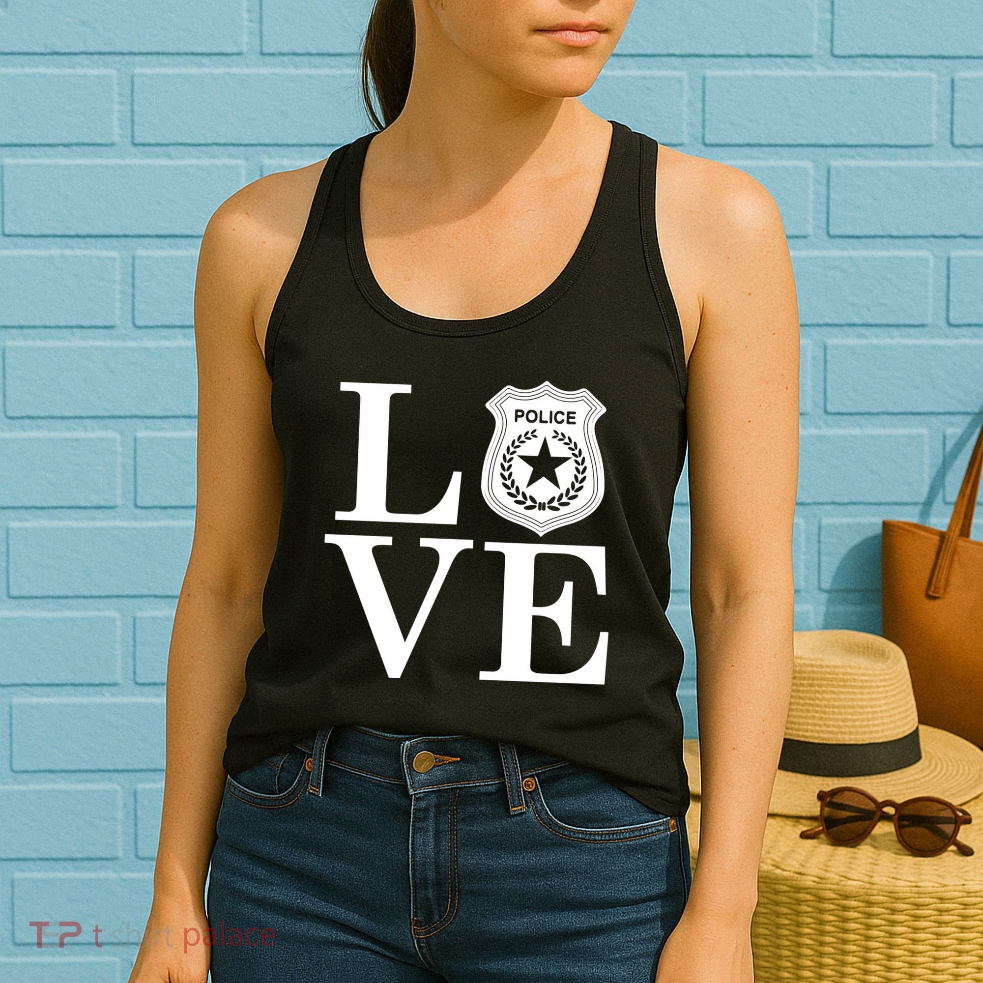 Love The Police Women's Tank Top