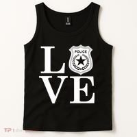 Love The Police Tank Top thumb 2