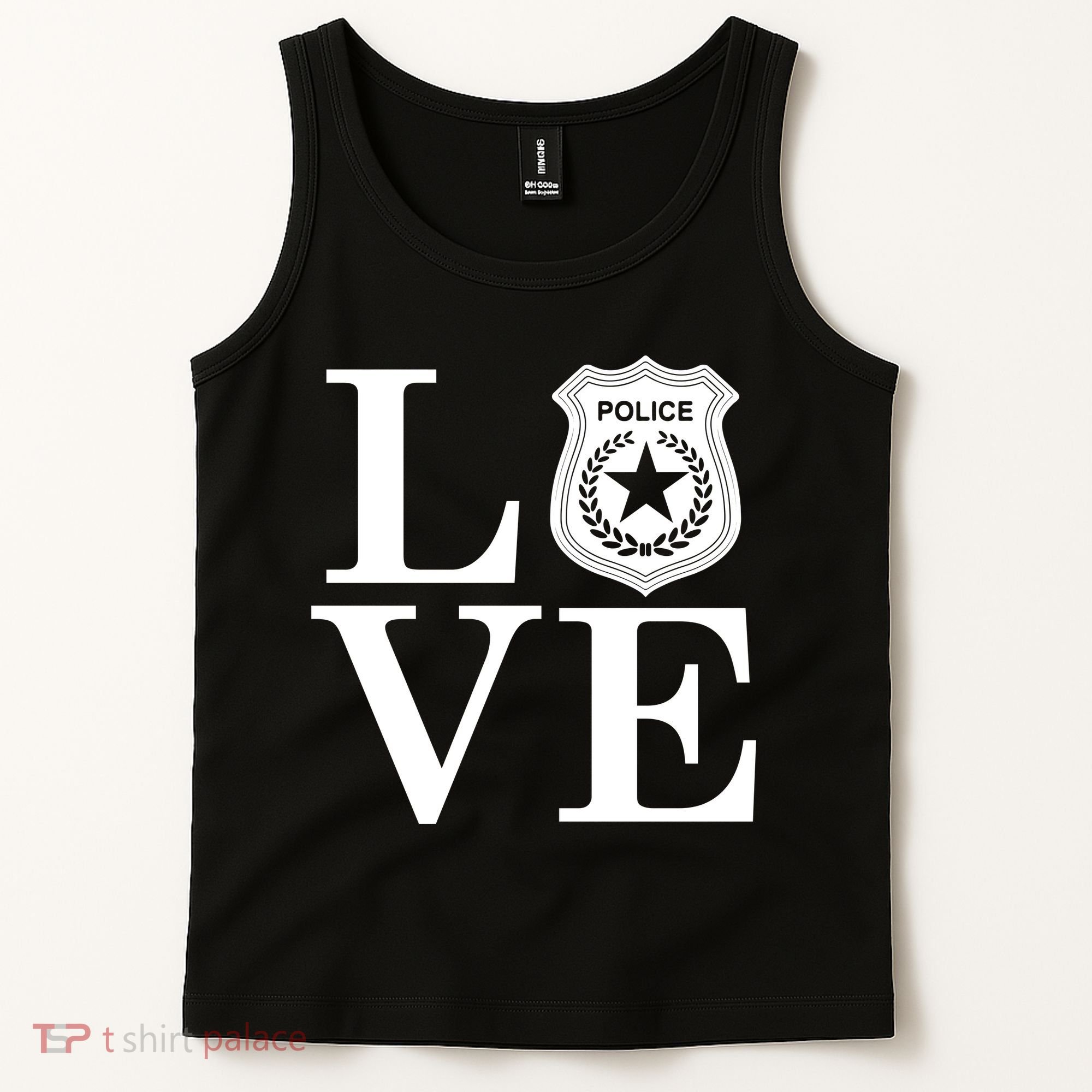 Love The Police Tank Top