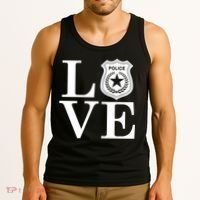 Love The Police Tank Top thumb 3