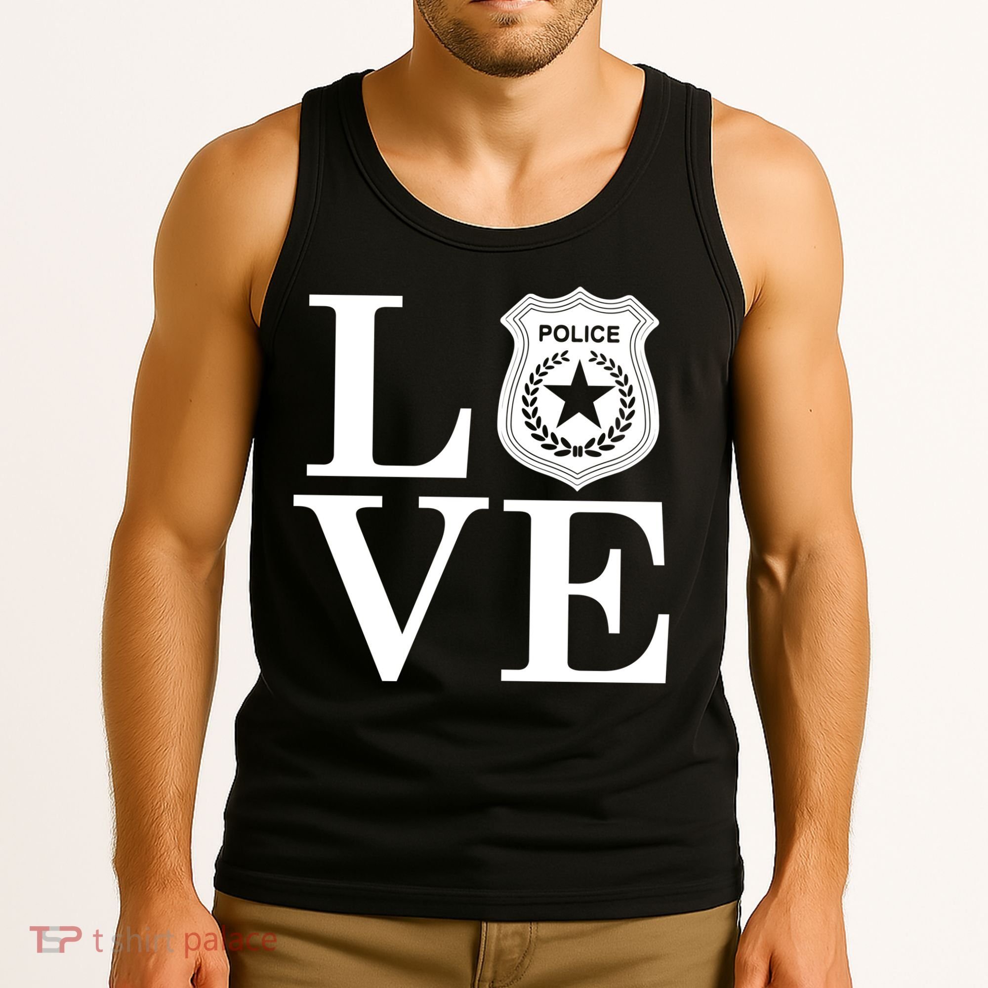 Love The Police Tank Top