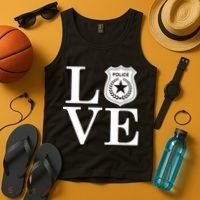 Love The Police Tank Top thumb 4