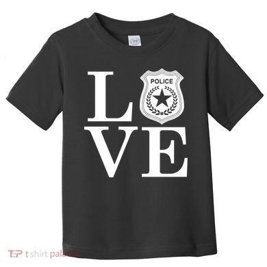 Love The Police Toddler T-Shirt