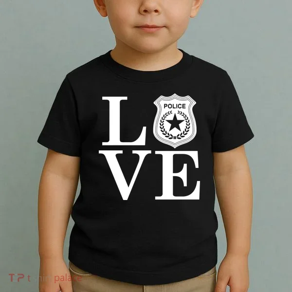 Love The Police Toddler T-Shirt