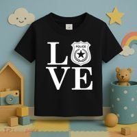 Love The Police Toddler T-Shirt thumb 3