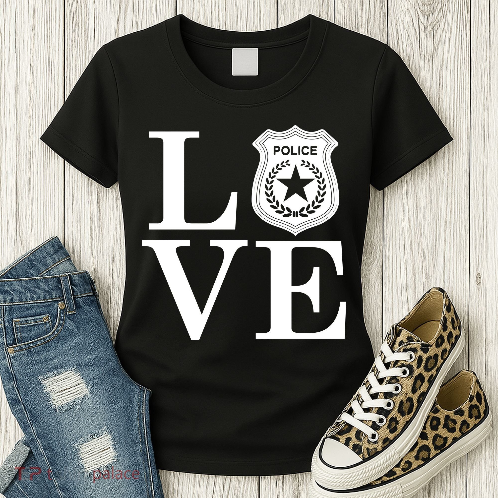 Love The Police Women's T-Shirt