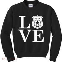 Love The Police Kids Sweatshirt thumb 0