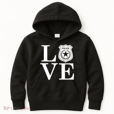 Love The Police Kids Hoodie