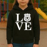 Love The Police Kids Hoodie thumb 3