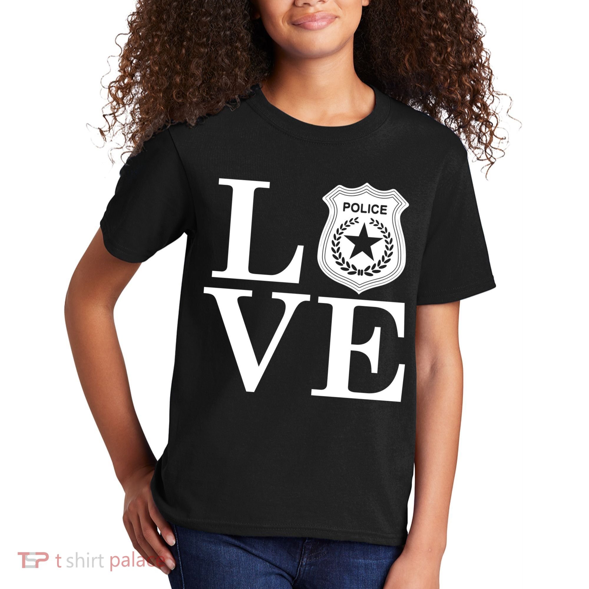 Love The Police Kids T-Shirt