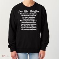 Love Thy Neighbor Equals Women's Sweatshirt thumb 0