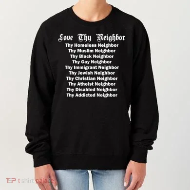 Love Thy Neighbor Equals Women's Sweatshirt