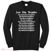 Love Thy Neighbor Equals Sweatshirt thumb 0