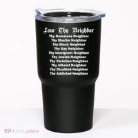 Love Thy Neighbor Equals Tumbler thumb 0